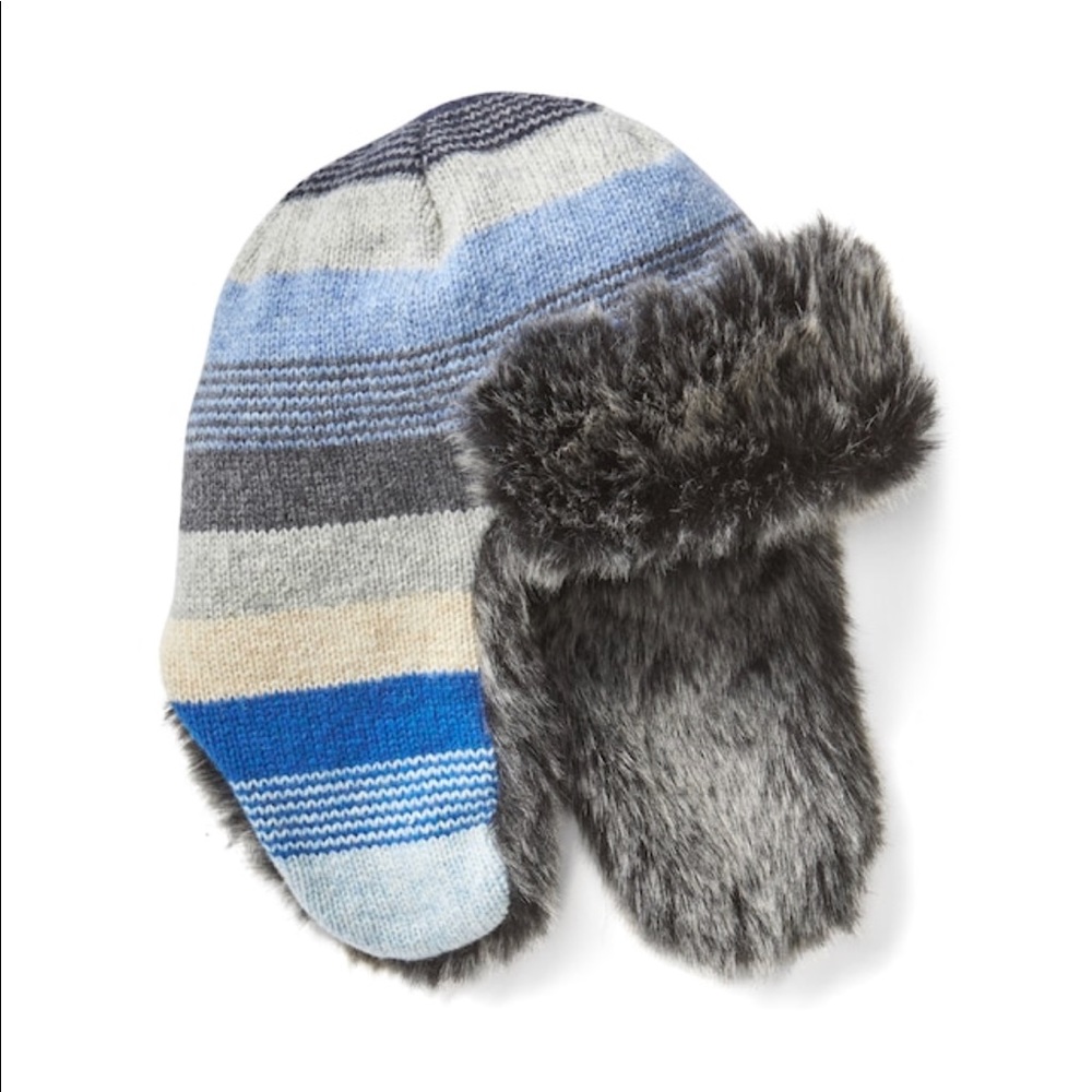 GAP Crazy Stripe Trapper Hat